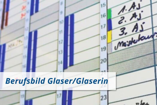Glaserinnung Region unterer Neckar Berufsbild Glaser/Glaserin